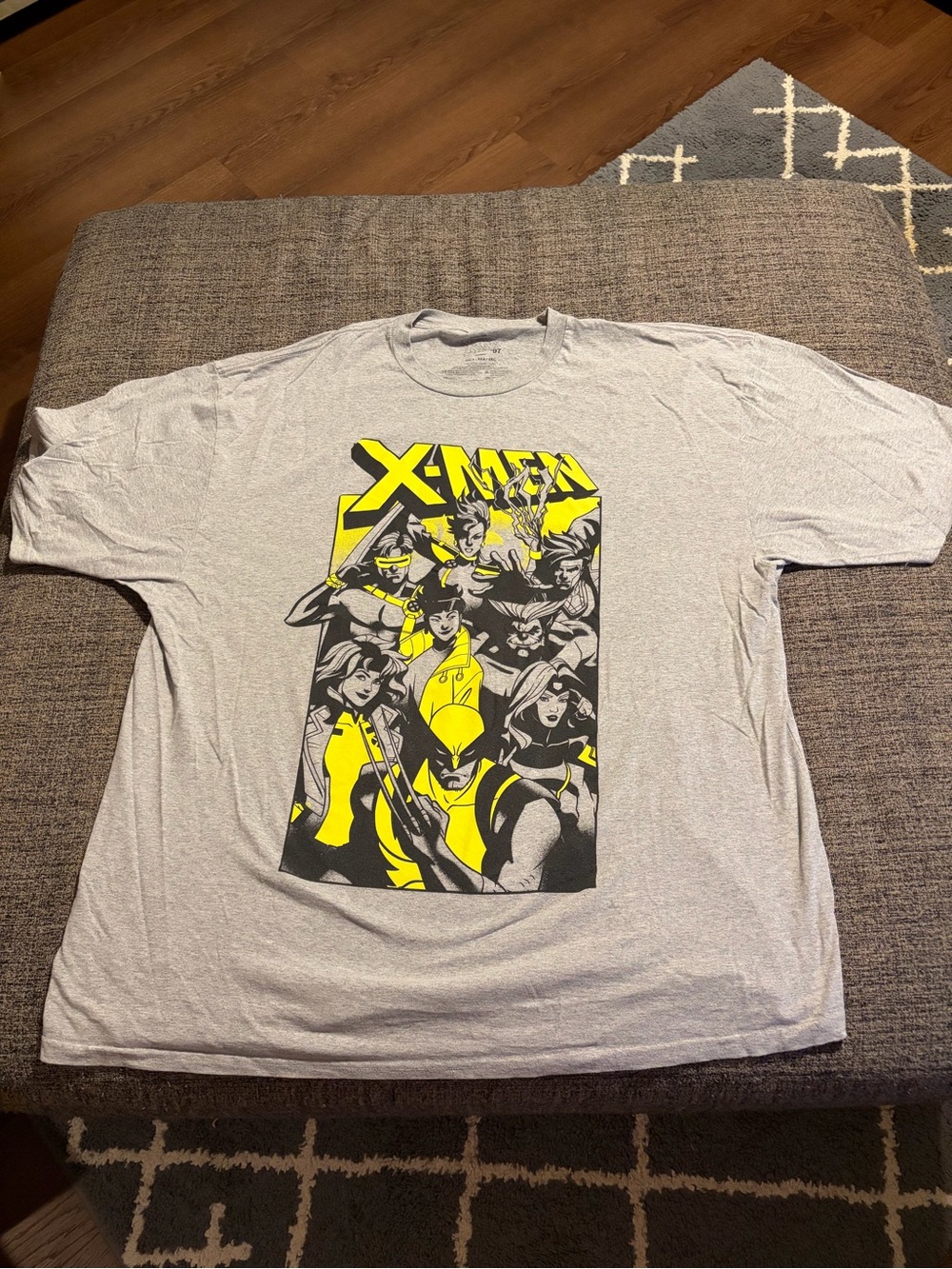 Marvel X-Men ‘97 4XLT graphic Tshirt Wolverine Gambit Cyclops Gray